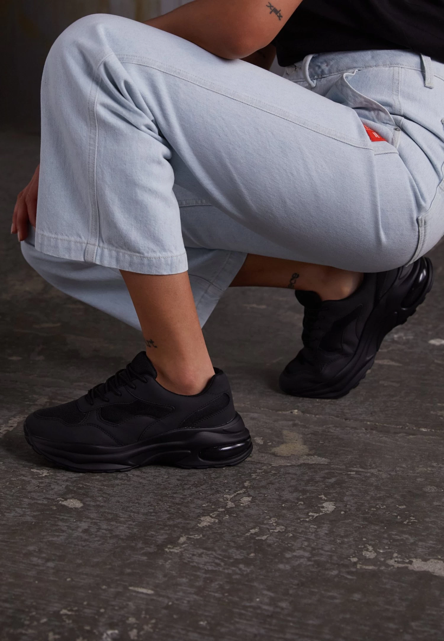 Even&Odd Sneakers BasseBlack Donna Sneakers EV411A0MP-Q11 - immagine 2