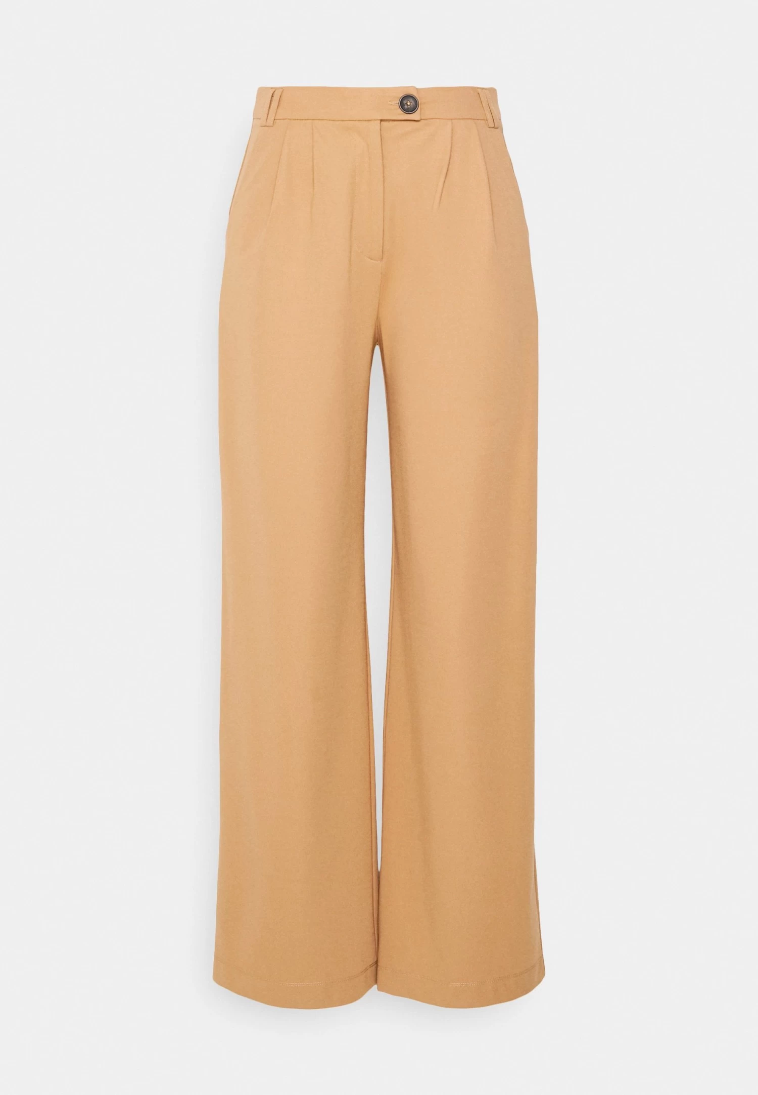 Petite Business Casual Wide Legs With Front Pleats PantaloniBeige Donna Pantaloni EVF21A027-B11 - immagine 5