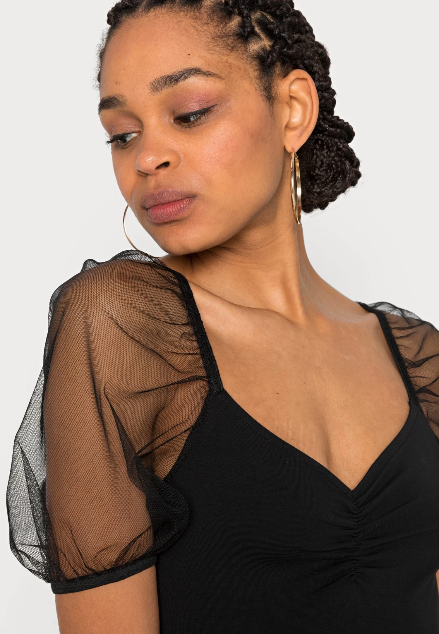 Even&Odd DressVestito EleganteBlack Donna Vestiti EV421C17Z-Q11 - immagine 5