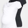 2PackT-Shirt BasicBlack White Donna T-shirt E Top EVO29G00L-Q11