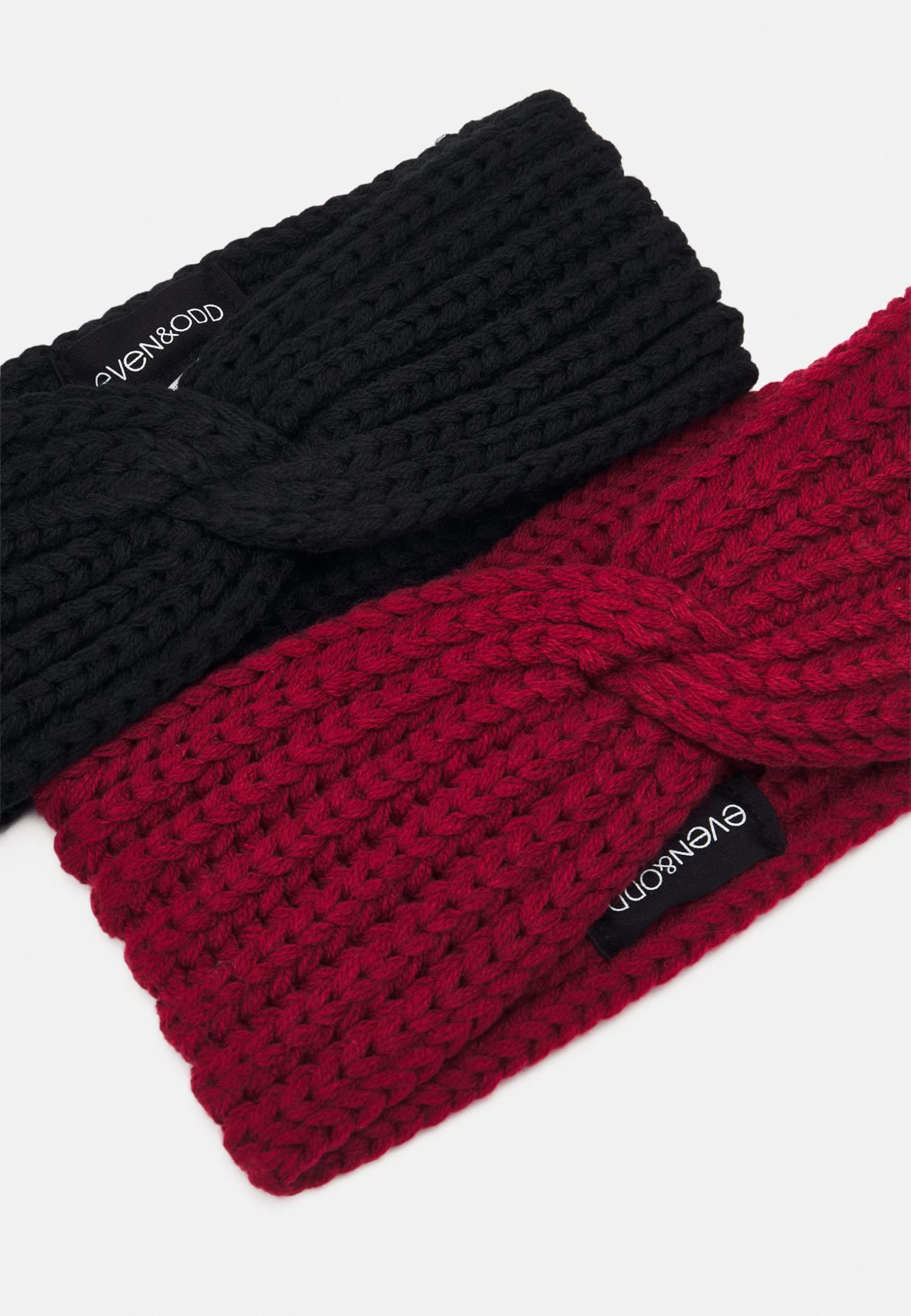 Even&Odd 2 Pack - Paraorecchie - Black/Red - immagine 3