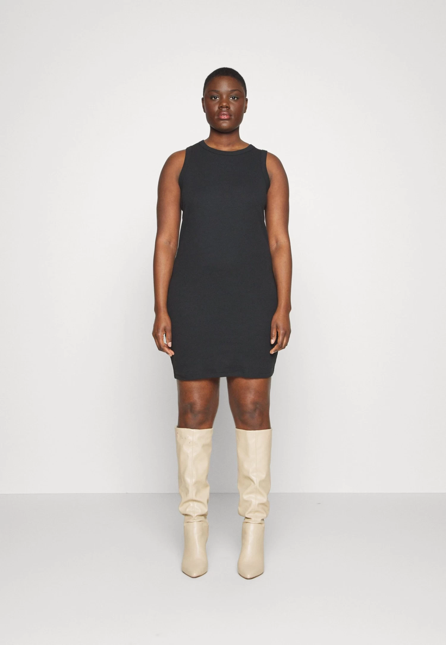 2 PackVestito EstivoBlack/Khaki Donna Vestiti EVB21C03M-Q11 - immagine 4