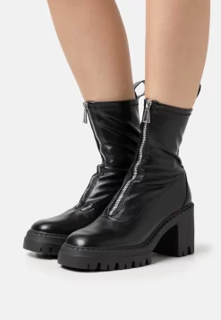 Even&Odd Stivaletti Con PlateauBlack Donna Stivaletti EV411N0IT-Q11