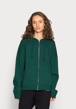 Even&Odd Felpa Con Zip - Dark Green