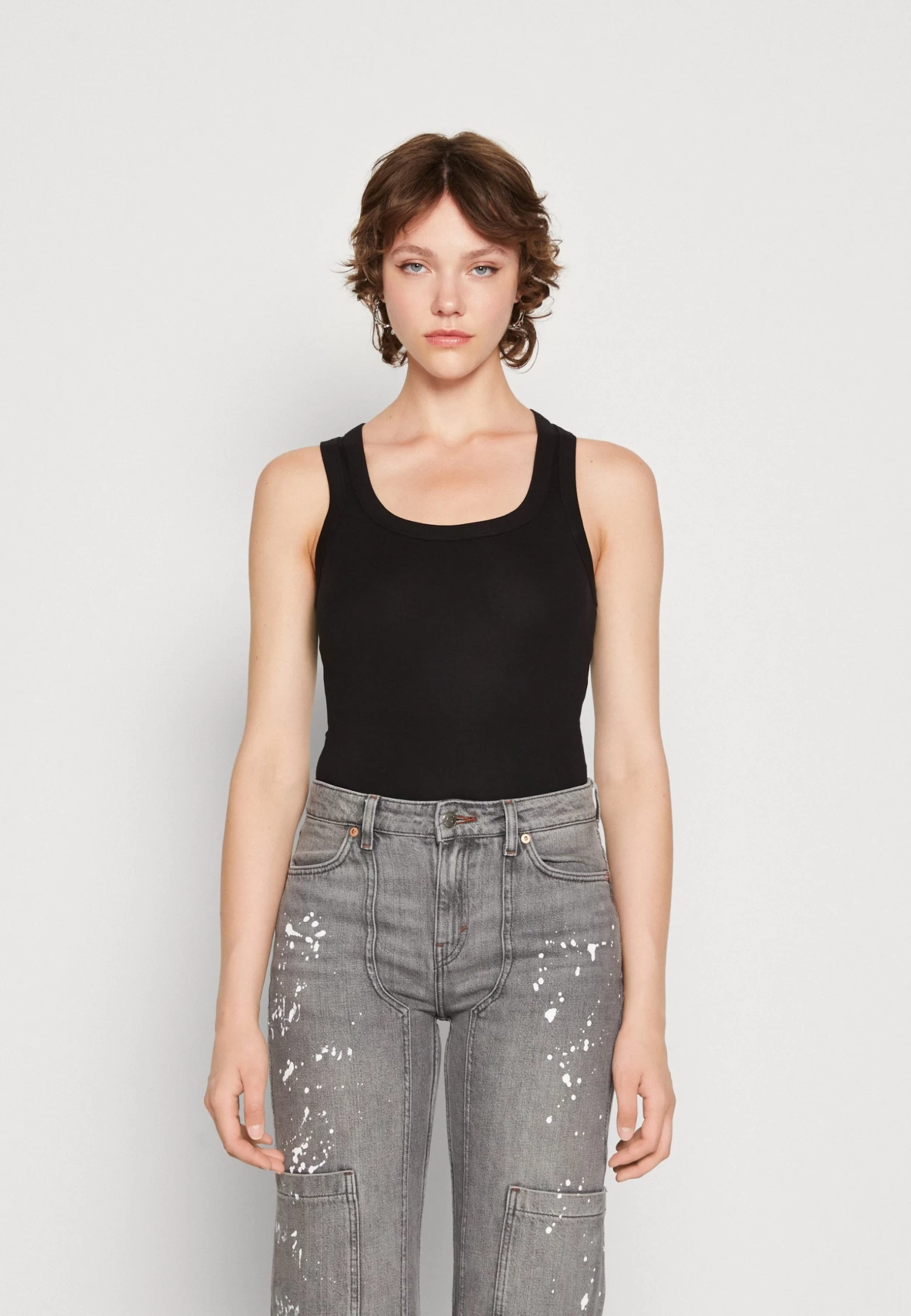 Even&Odd 2-PackTopBlack/White Donna T-shirt E Top EV421D24P-Q11 - immagine 4