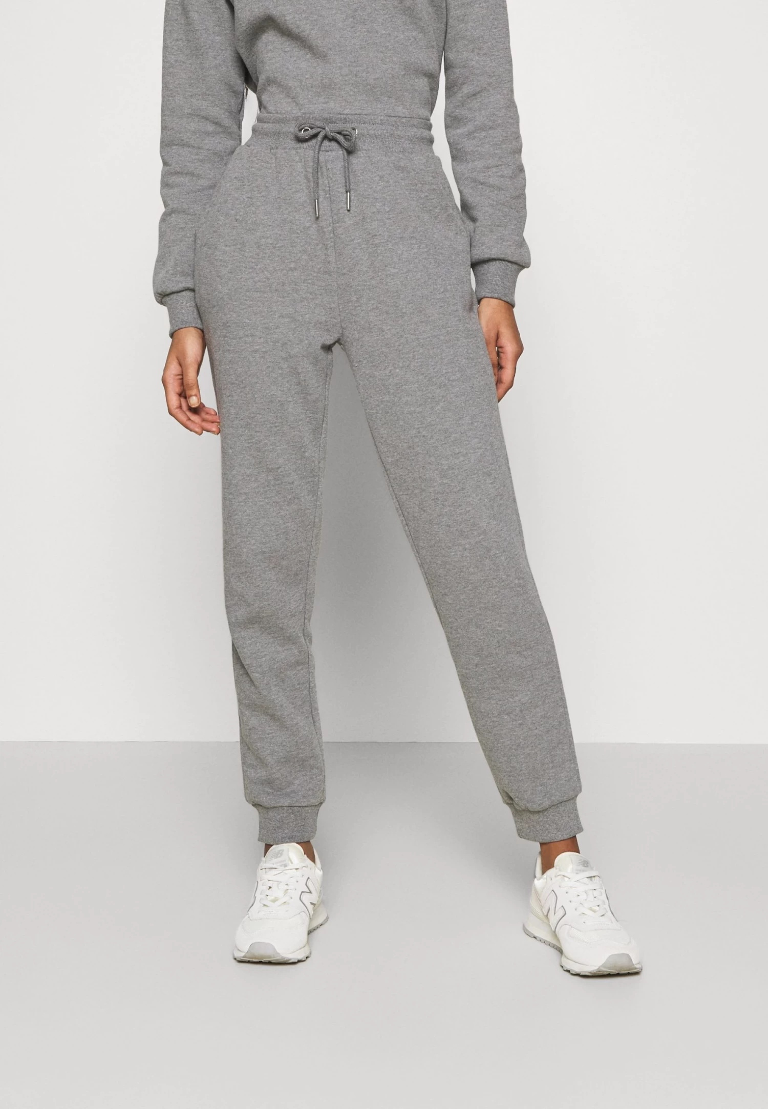 Even&Odd Off Shoulder&Jogger SetFelpaMottled Grey Donna Felpe EV421A09E-C11 - immagine 3