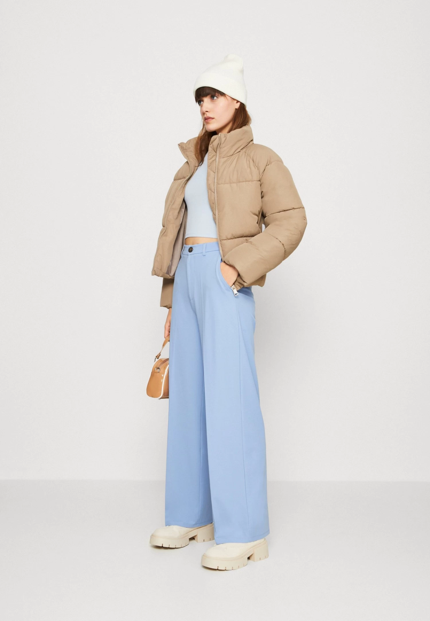 Even&Odd PantaloniLight Blue Donna Pantaloni EV421A0AF-K13 - immagine 2