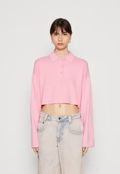 Even&Odd Maglietta A Manica LungaPink Donna T-shirt E Top EV421I0HY-J11