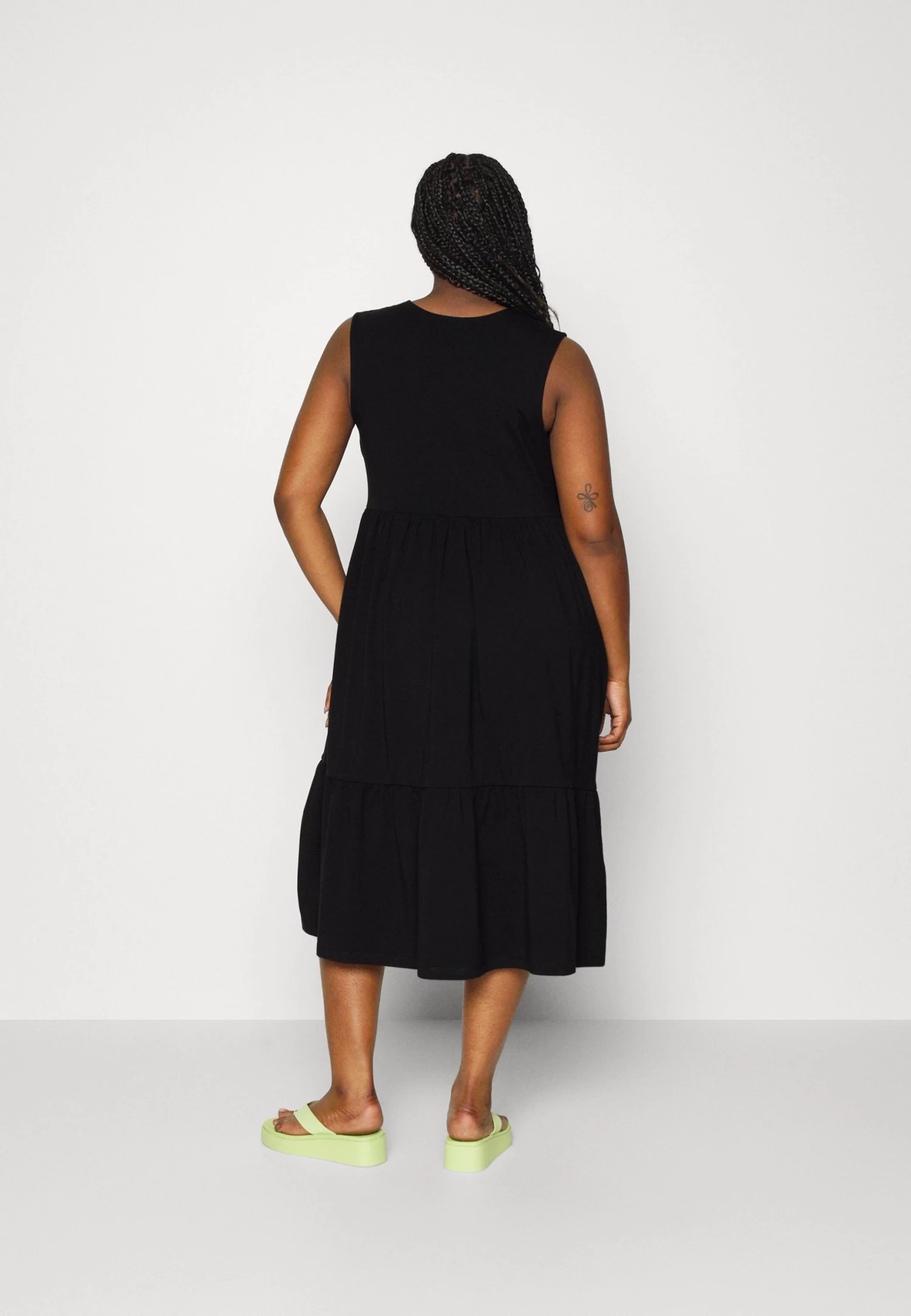 Sleeveless Dress Vestito EstivoBlack Donna Vestiti EVB21C03P-Q11 - immagine 3