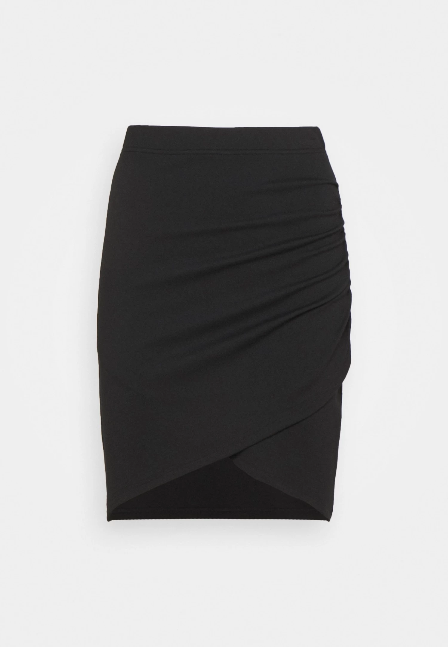 Even&Odd Asymetric Overlap Wrap Mini High Waisted SkirtGonna A TubinoBlack Donna Gonne EV421B09X-Q11 - immagine 5