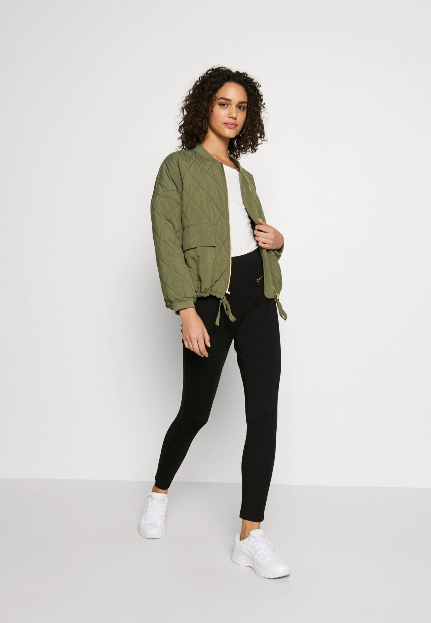 Even&Odd Zip Punto LeggingsLeggingsBlack Donna Pantaloni EV421A07Z-Q11 - immagine 2