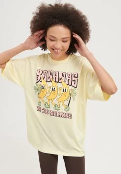 Even&Odd T-Shirt Con StampaLight Yellow Donna T-shirt E Top EV421D25M-E11