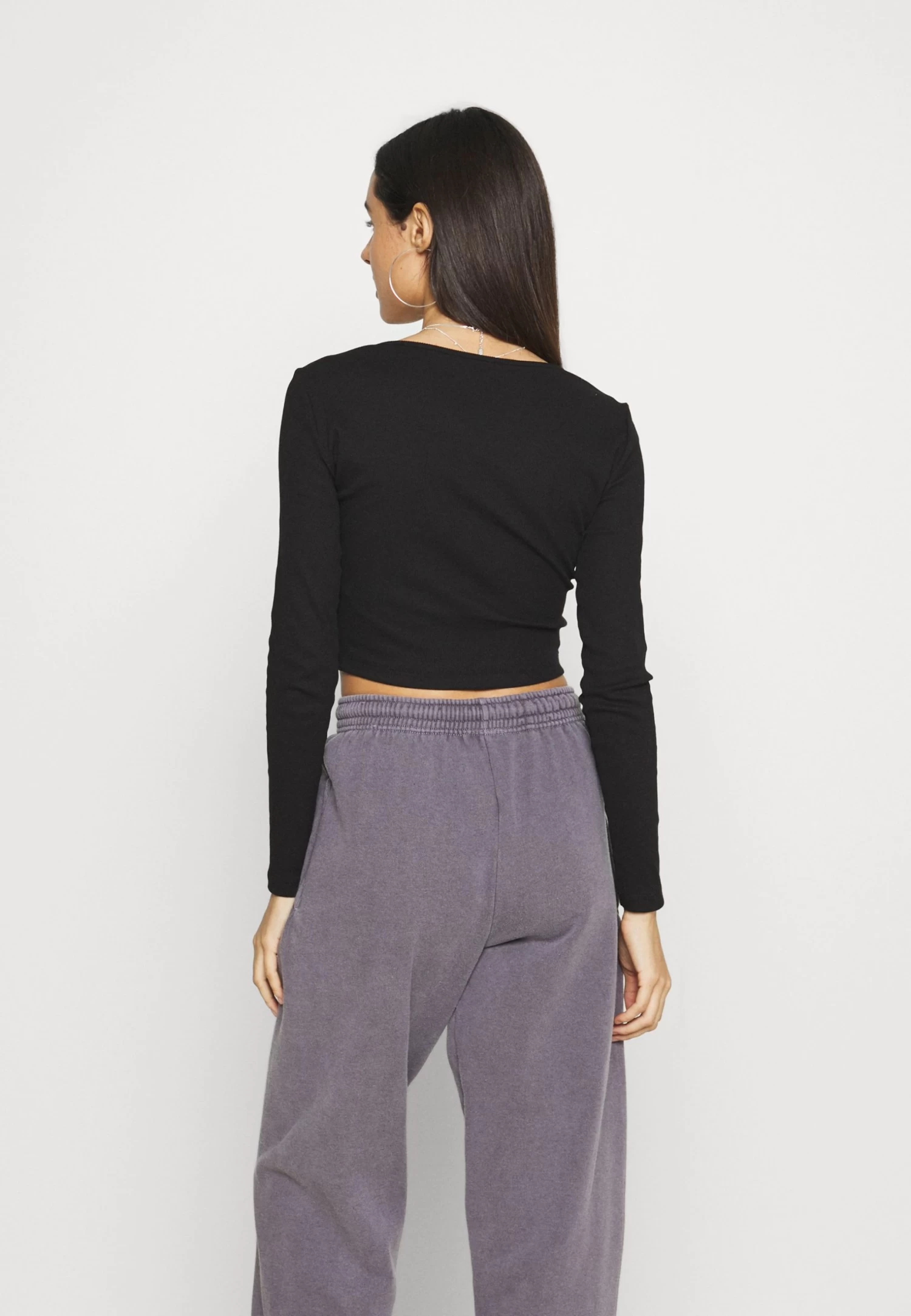 Even&Odd 3 PackMaglietta A Manica LungaBlack/White/Grey Donna T-shirt E Top EV421D1LT-Q11 - immagine 3