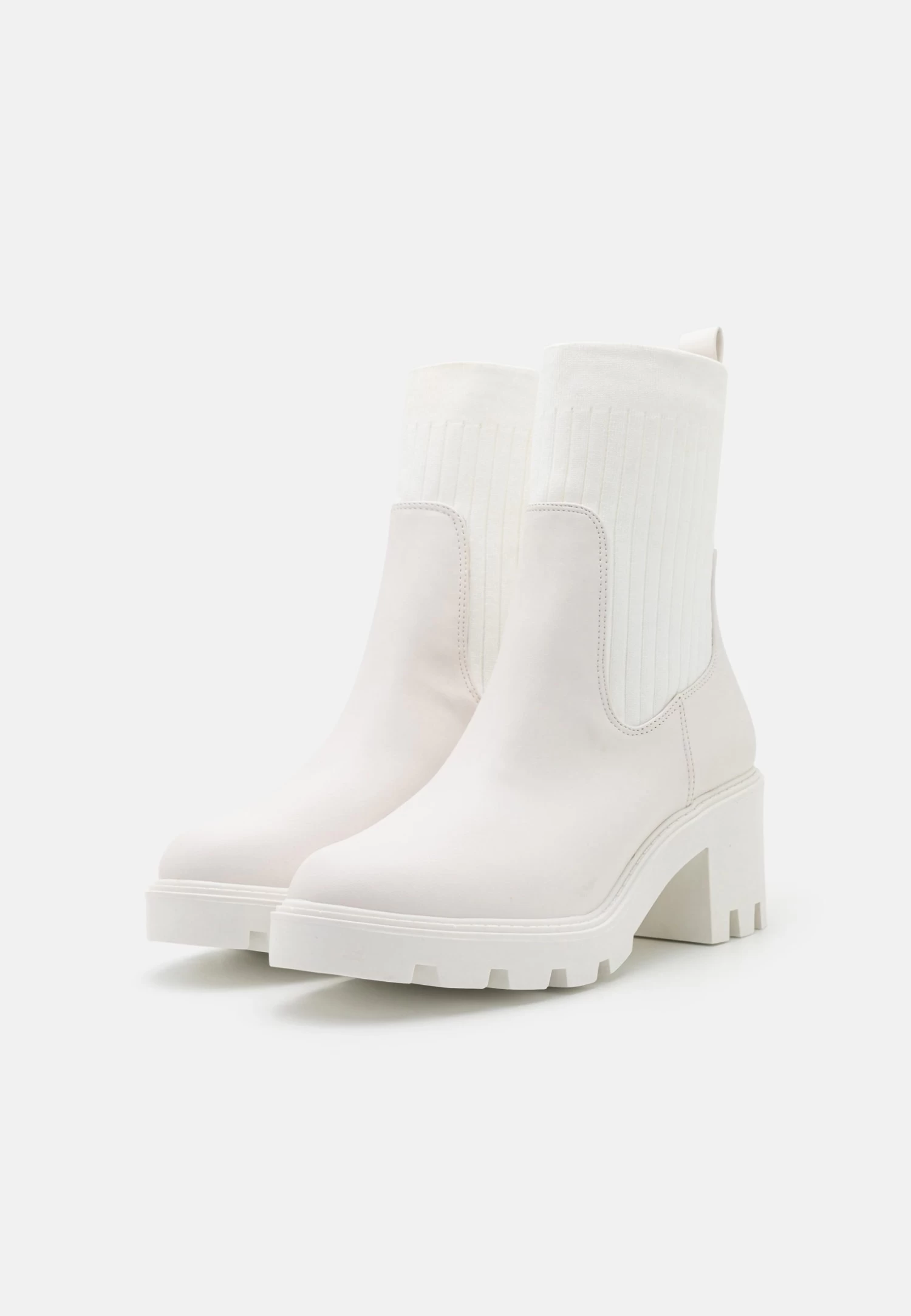 Stivaletti Con PlateauWhite Donna Stivaletti EVC11N02C-A11 - immagine 3