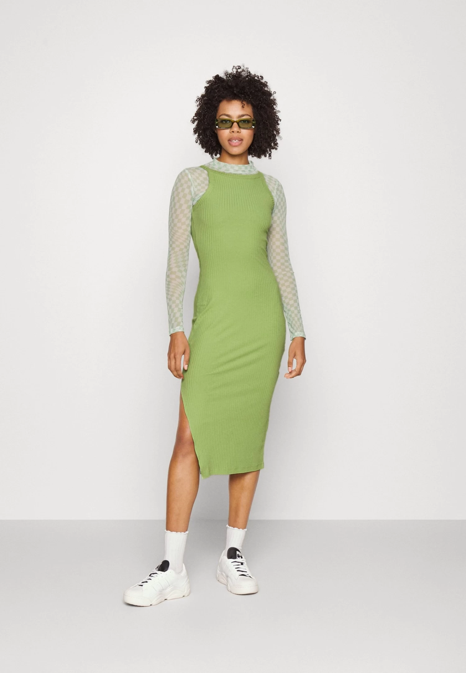 Even&Odd Tubino Green Donna Vestiti EV421C1CP-M11 - immagine 2