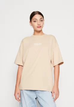 Even&Odd T-Shirt Con StampaBeige Donna T-shirt E Top EV421D25A-B11