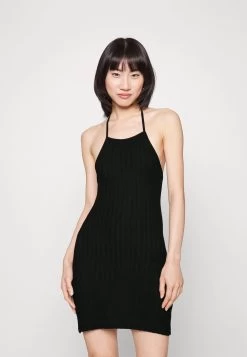 Even&Odd Strappy Back Mini Bodycon Fake Knit DressVestito Estivo802Black Donna Vestiti EV421C1DQ-Q11