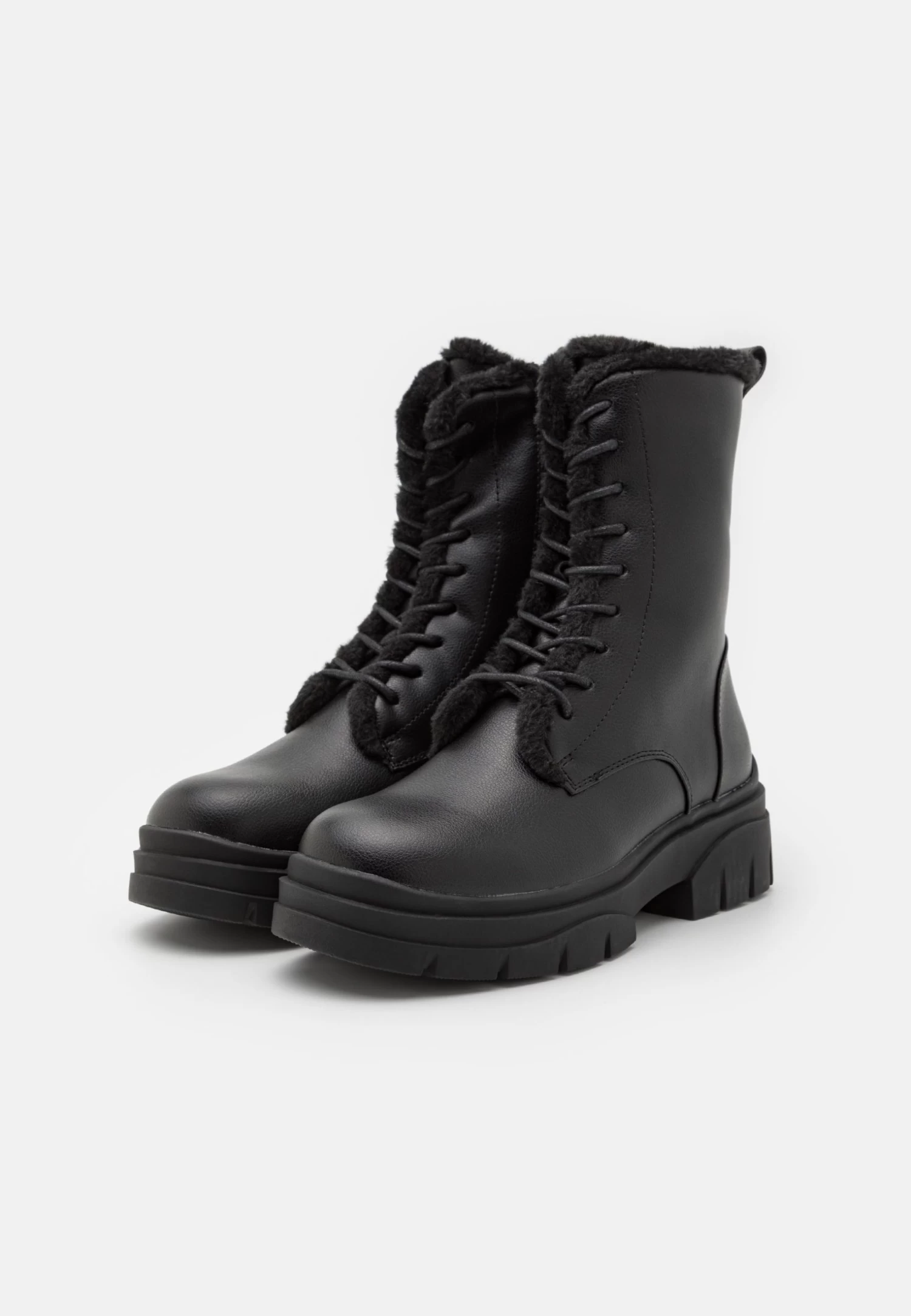 Stivaletti Con PlateauBlack Donna Stivaletti EVC11X00I-Q11 - immagine 2