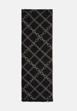 Even&Odd Sciarpa - Black/Camel/Off-White