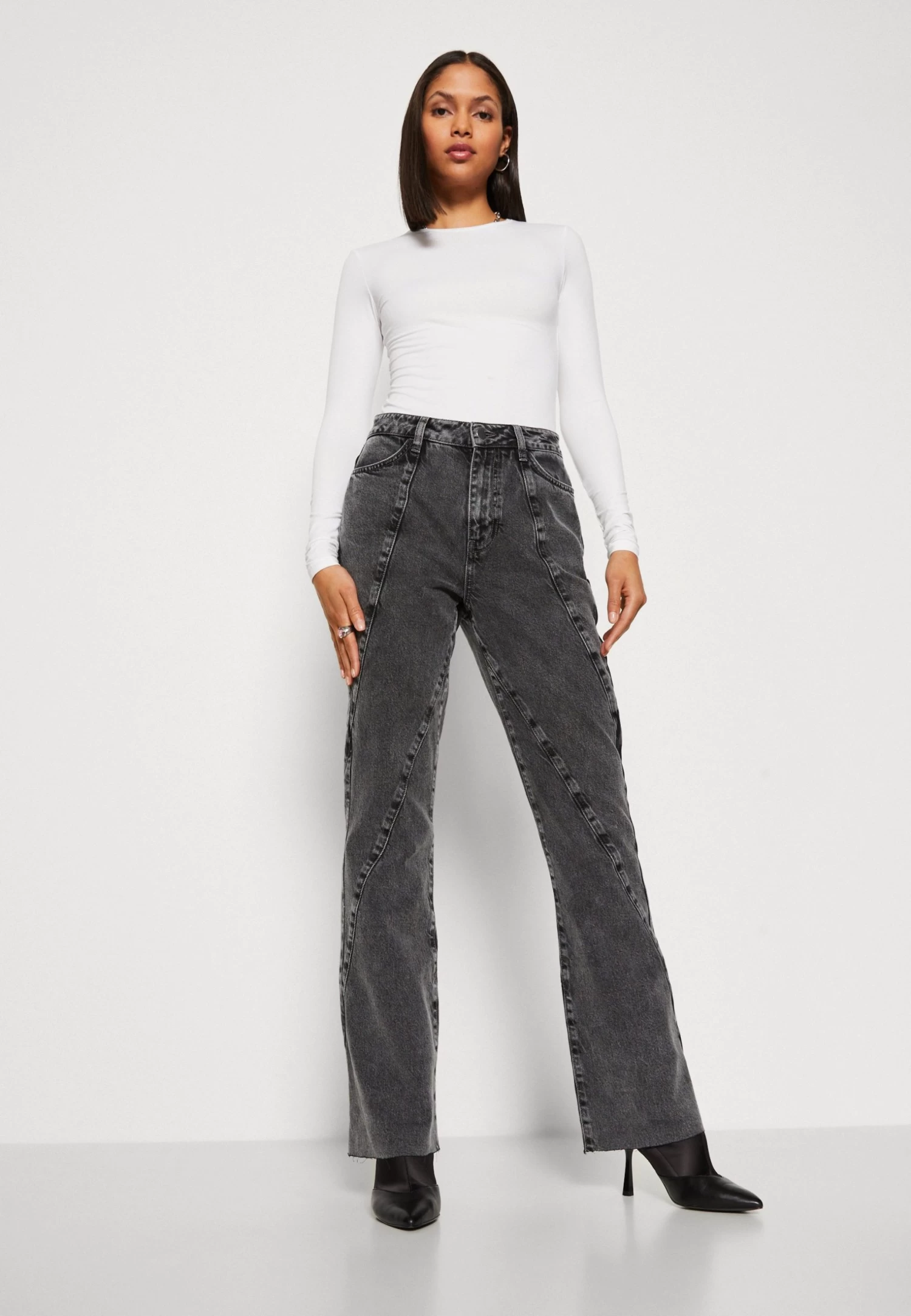 Even&Odd Jeans Bootcut - Grey Denim - immagine 4