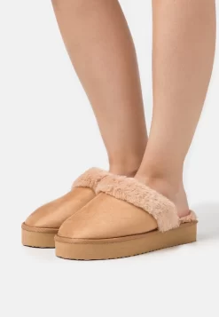 Even&Odd Platform - Pantofole - Cognac