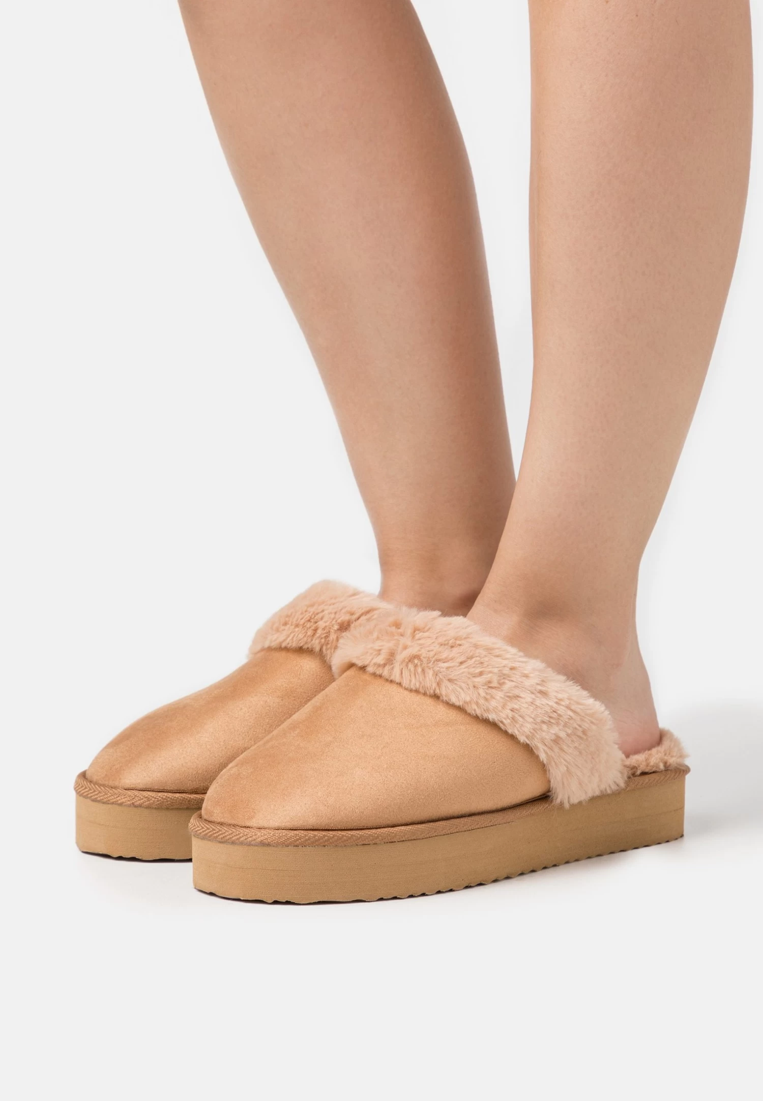 Even&Odd Platform - Pantofole - Cognac