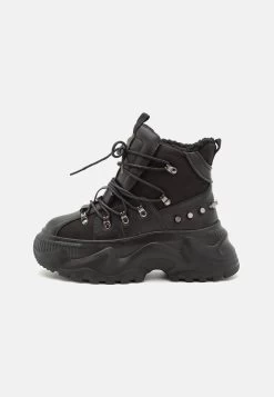 Even&Odd Stivaletti StringatiBlack Donna Stivaletti EV411X02H-Q11