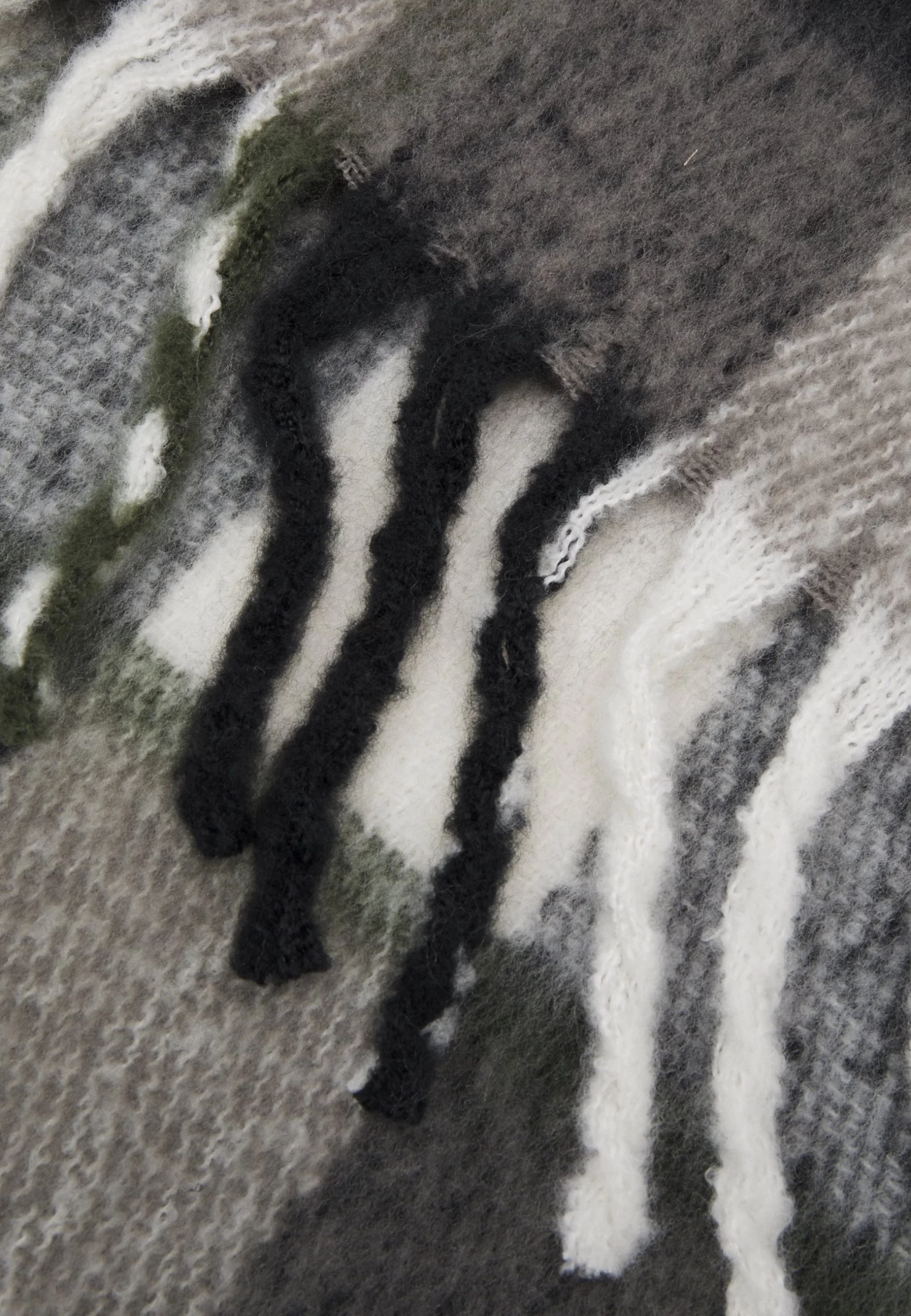 Even&Odd SciarpaBlack/White Donna Sciarpe EV451G0A3-Q11 - immagine 3