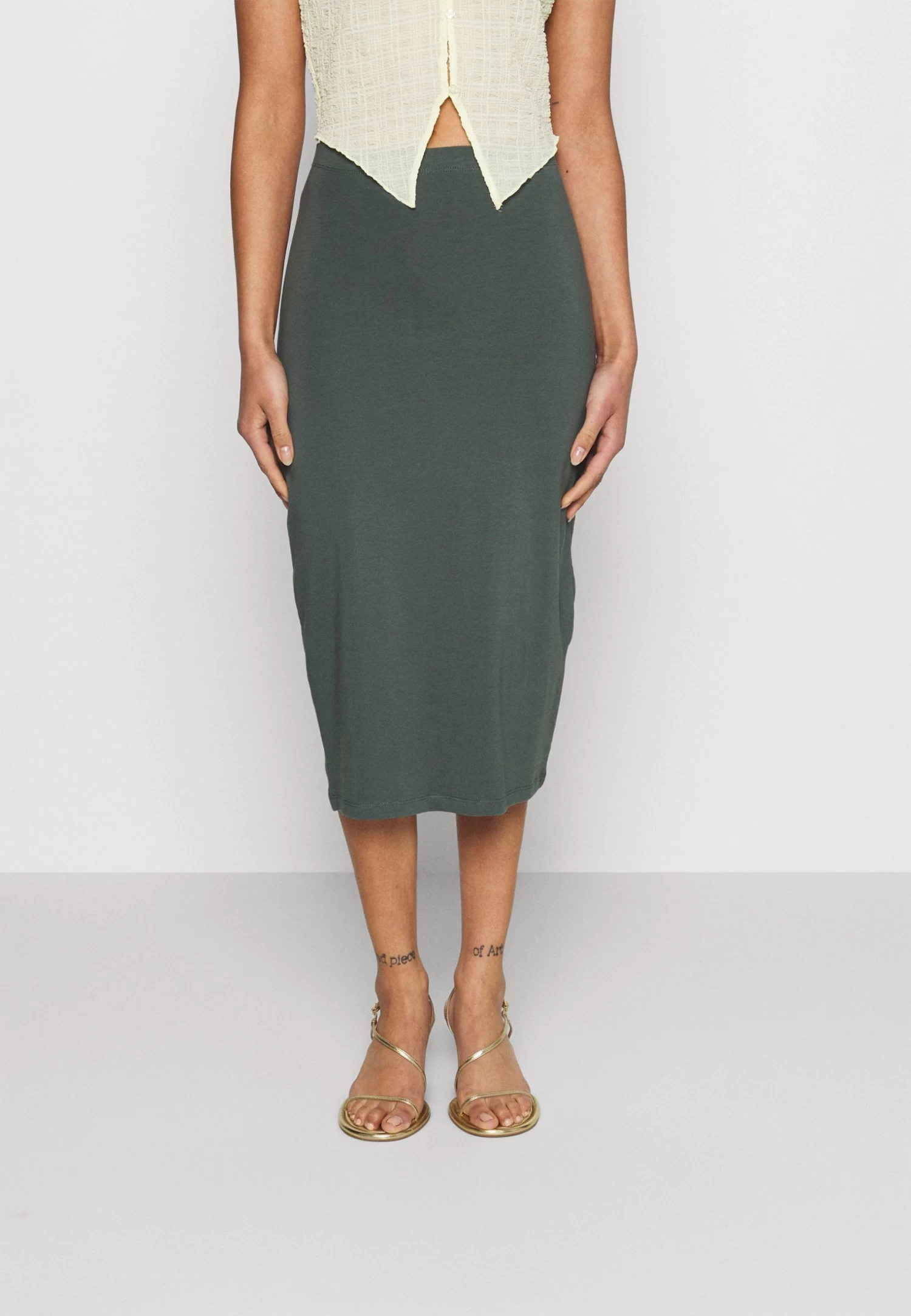 2 Pack - Gonna A Tubino - Black/Light Green - immagine 4