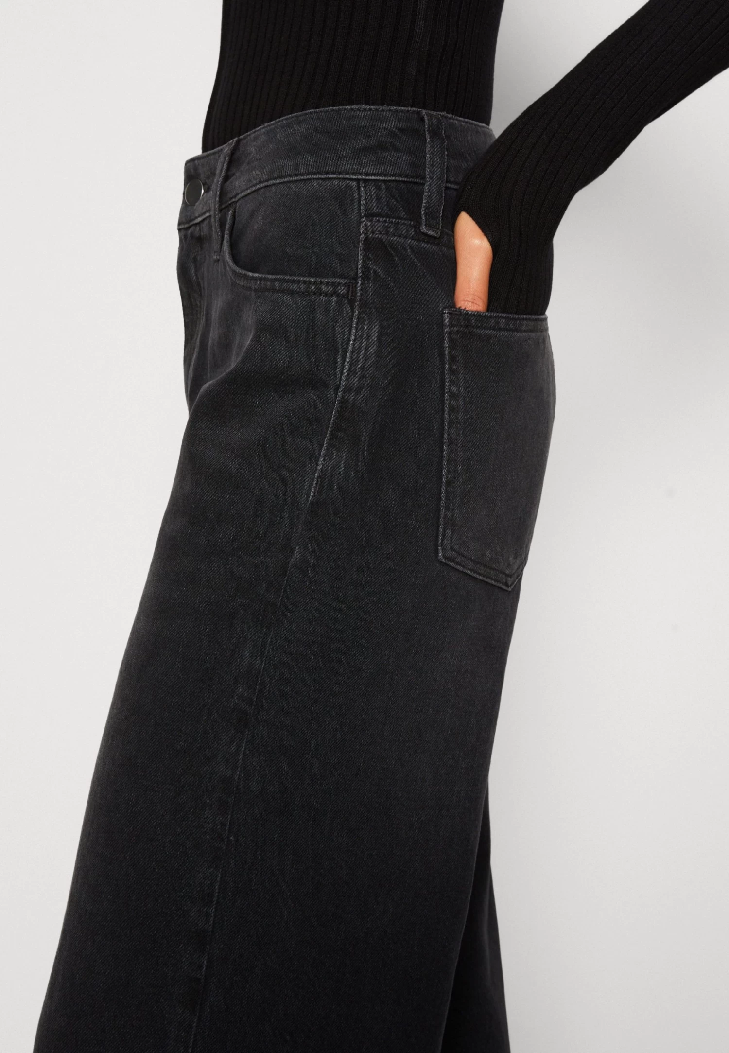 Even&Odd Jeans A ZampaBlack Denim Donna Jeans EV421N06F-Q11 - immagine 6