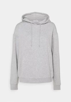 Even&Odd Felpa Con CappuccioMottled Light Grey Donna Felpe EV421J085-C11