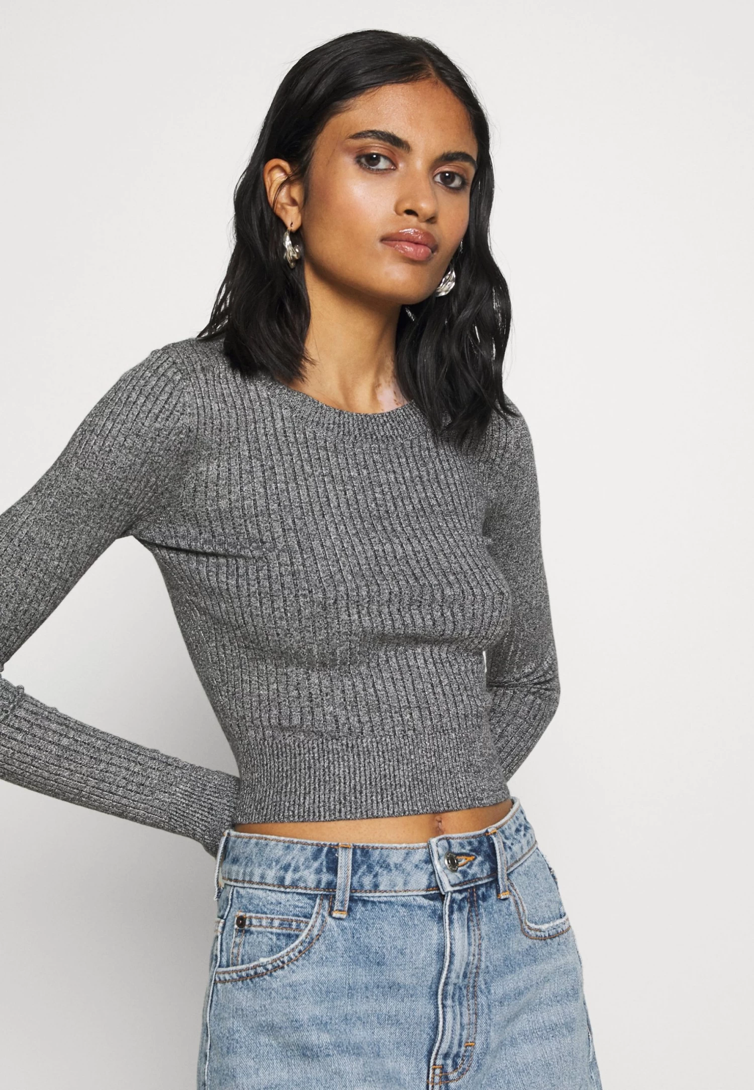 Even&Odd 2 PackMaglioneMottled Grey Donna Maglieria EV421I0CK-C11 - immagine 5