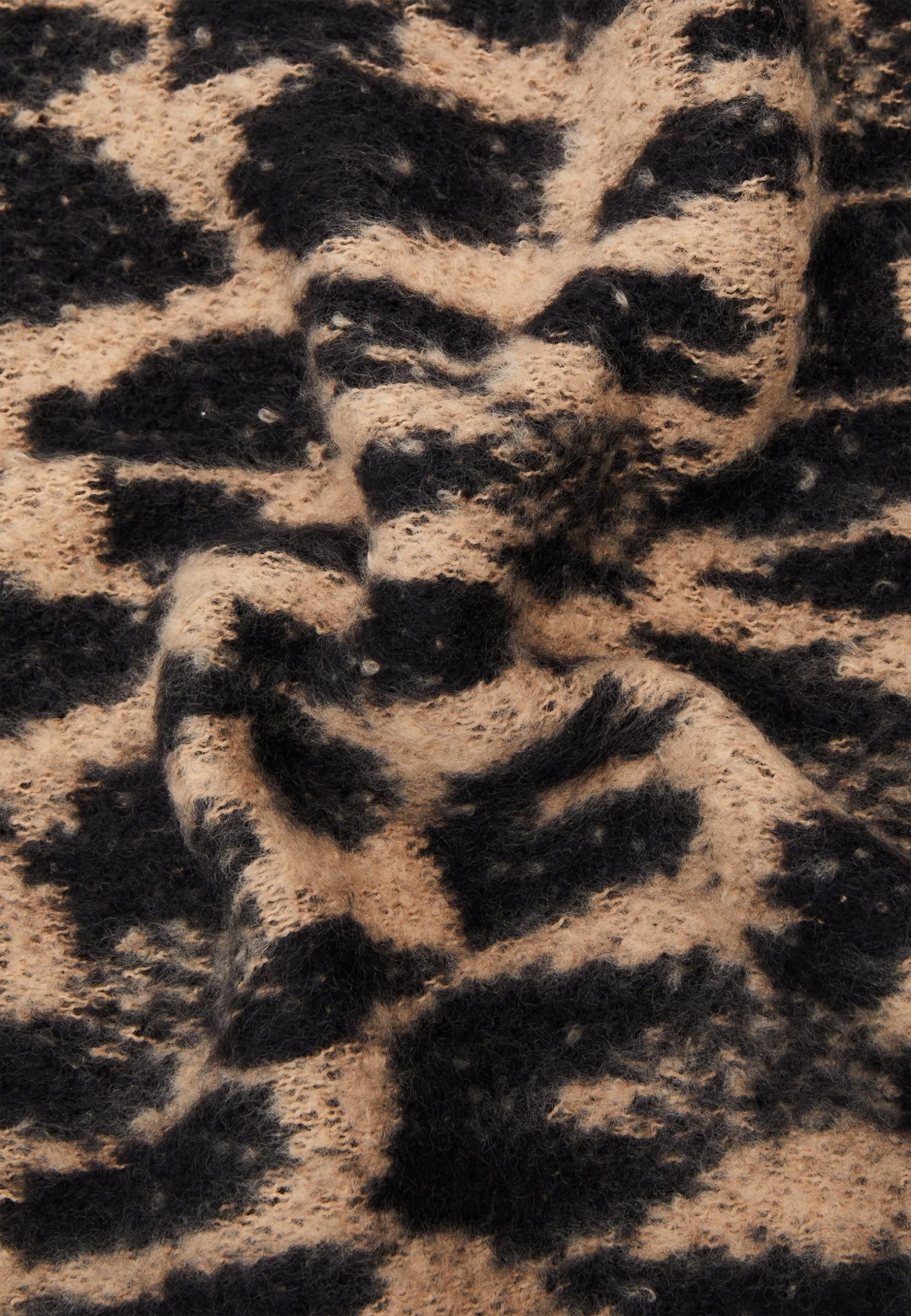 Even&Odd SciarpaCamel/Black Donna Sciarpe EV451G09Y-B11 - immagine 2