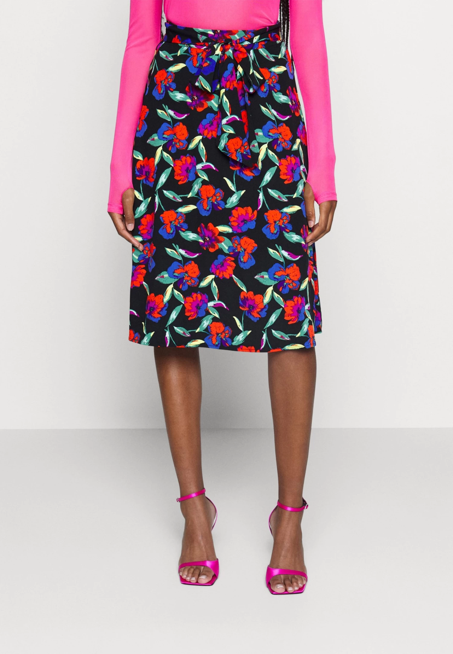 Even&Odd Midi Skirt With Shell FabricGonna A CampanaMulticoloured Donna Gonne EV421B0BZ-K11
