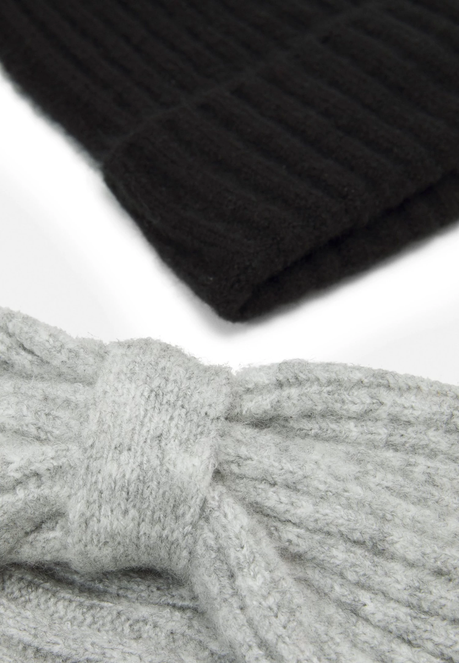 Even&Odd SetBerrettoBlack/Grey Donna Cappelli E Foulard EV451B060-Q11 - immagine 3