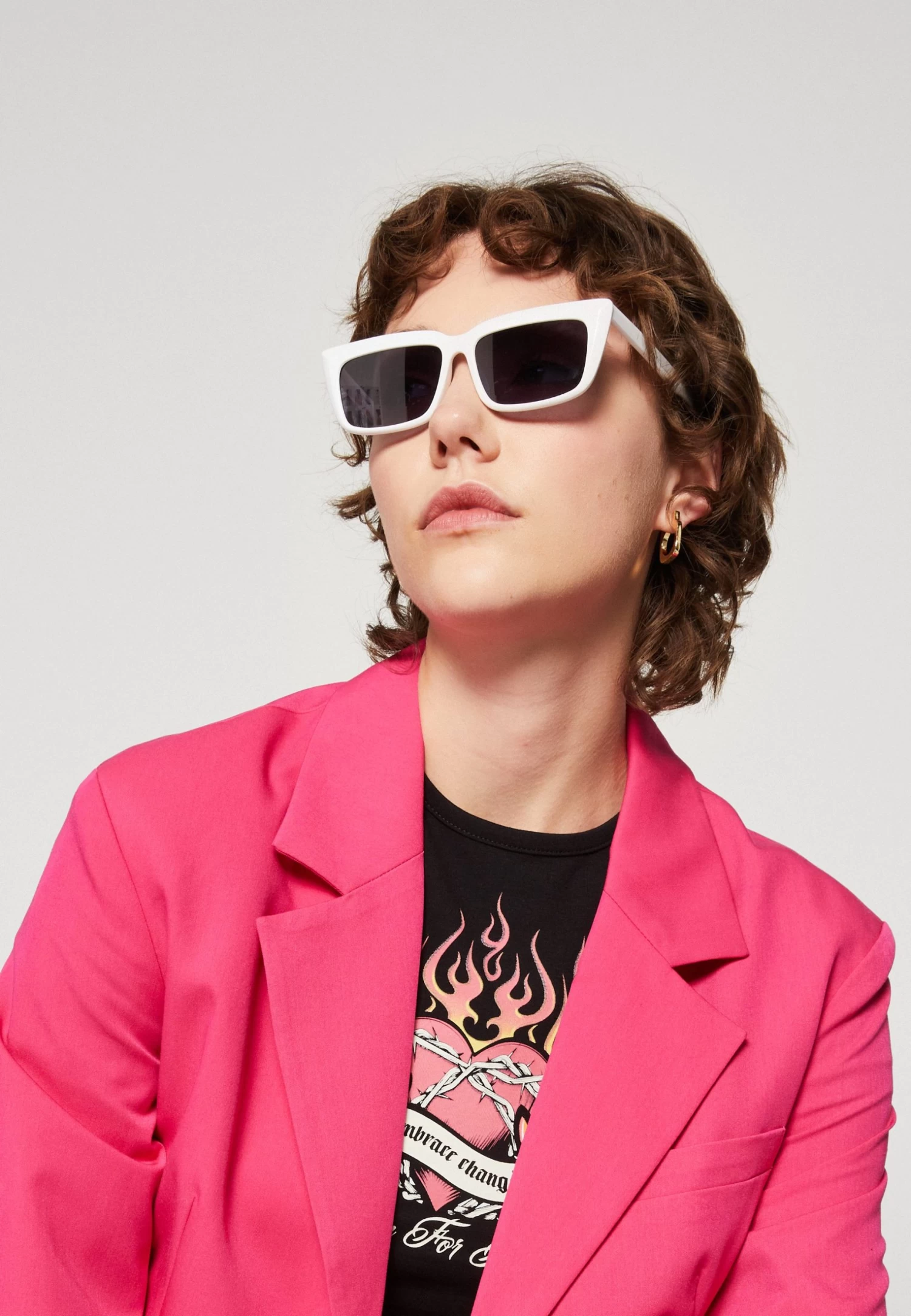 Even&Odd Oversize Kurzmantel - Giacca Leggera - Pink - immagine 4