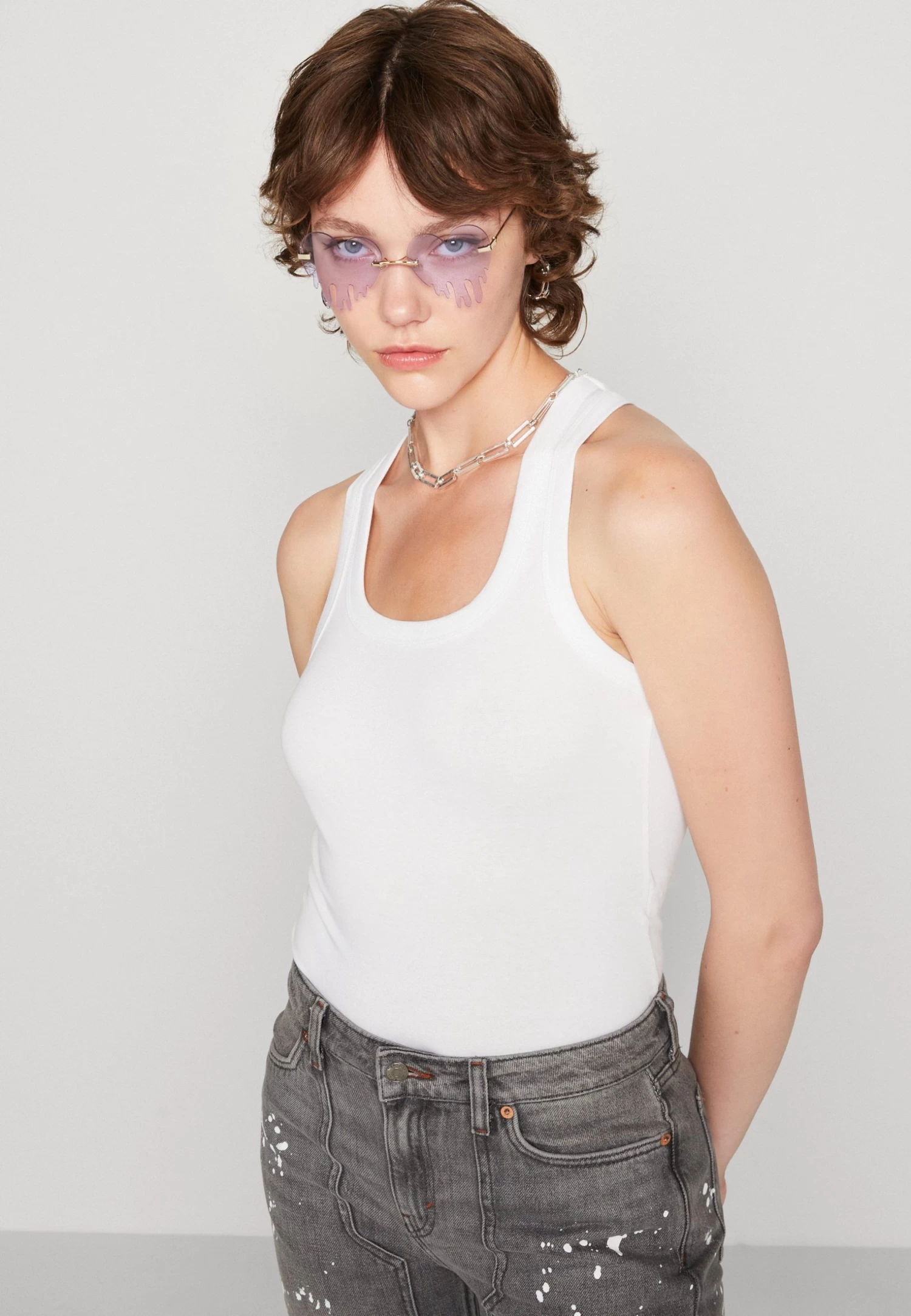 Even&Odd 2-PackTopBlack/White Donna T-shirt E Top EV421D24P-Q11 - immagine 5