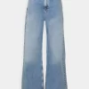Jeans A ZampaBlue Denim Donna Jeans EVI21N00C-K11