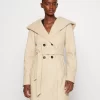 Cappotto CortoBeige Donna Cappotti EVI21U003-B11