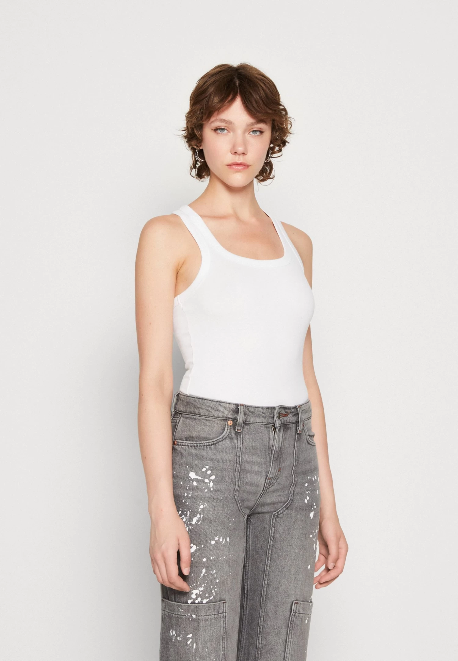 Even&Odd 2-PackTopBlack/White Donna T-shirt E Top EV421D24P-Q11 - immagine 2