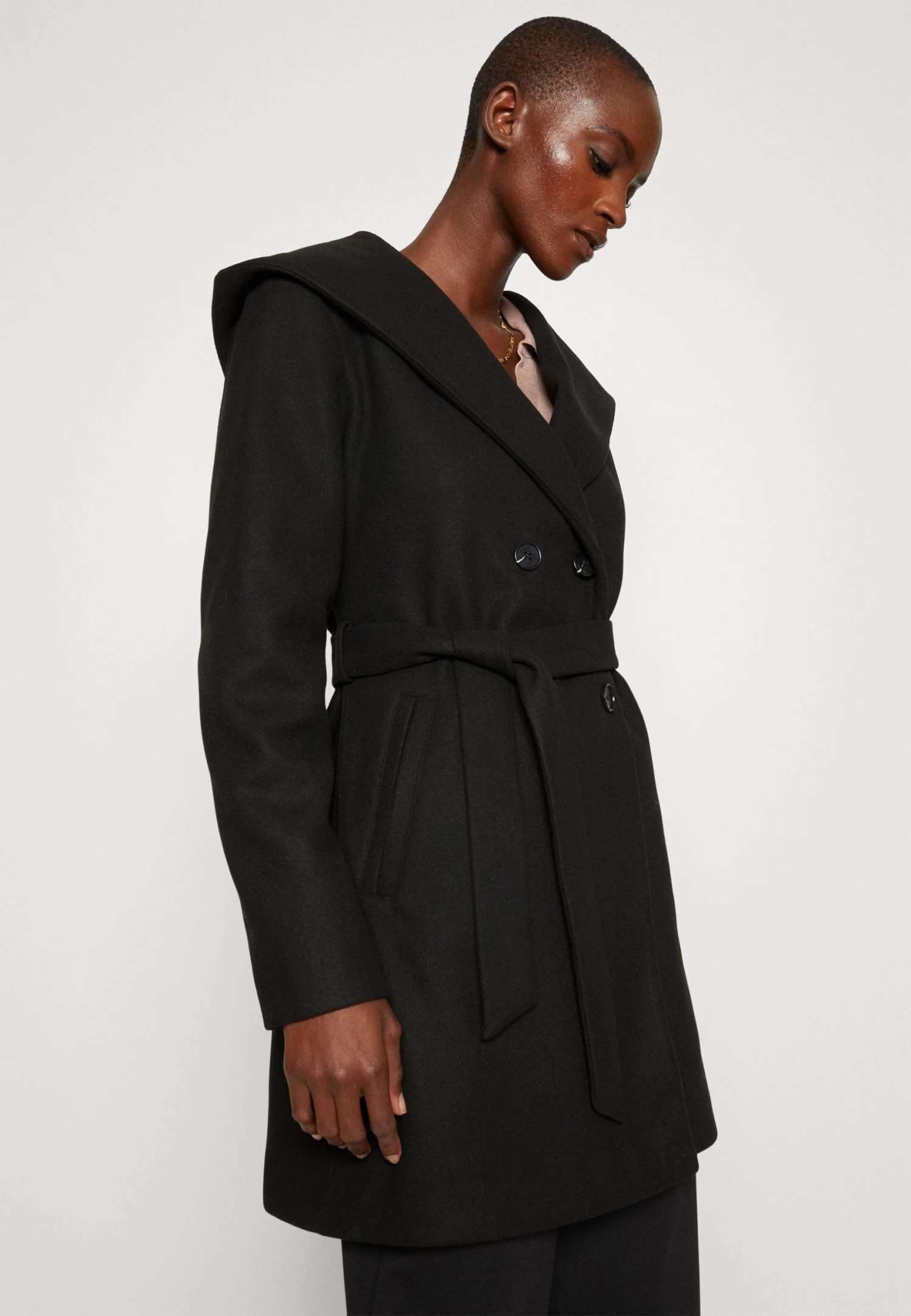 Cappotto CortoBlack Donna Cappotti EVI21U003-Q11 - immagine 4