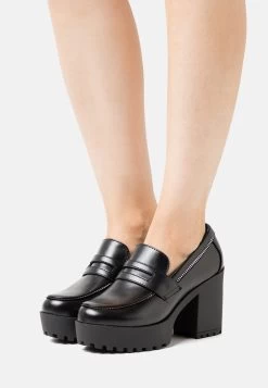 Scarpe Con PlateauBlack Donna Scarpe Con Tacco EVC11B00H-Q11