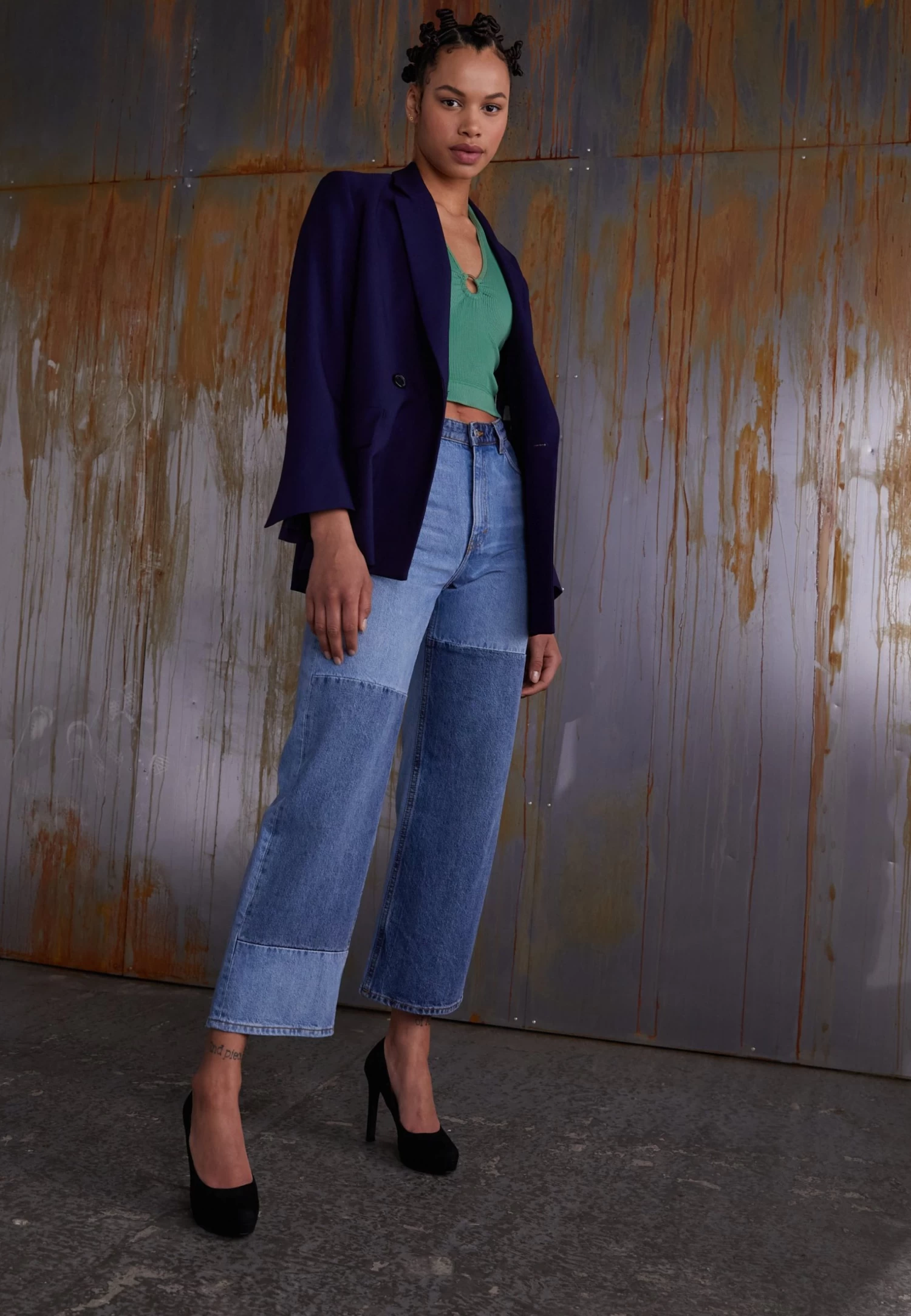 Even&Odd DecolletéBlack Donna Scarpe Con Tacco EV411B07E-Q11 - immagine 4