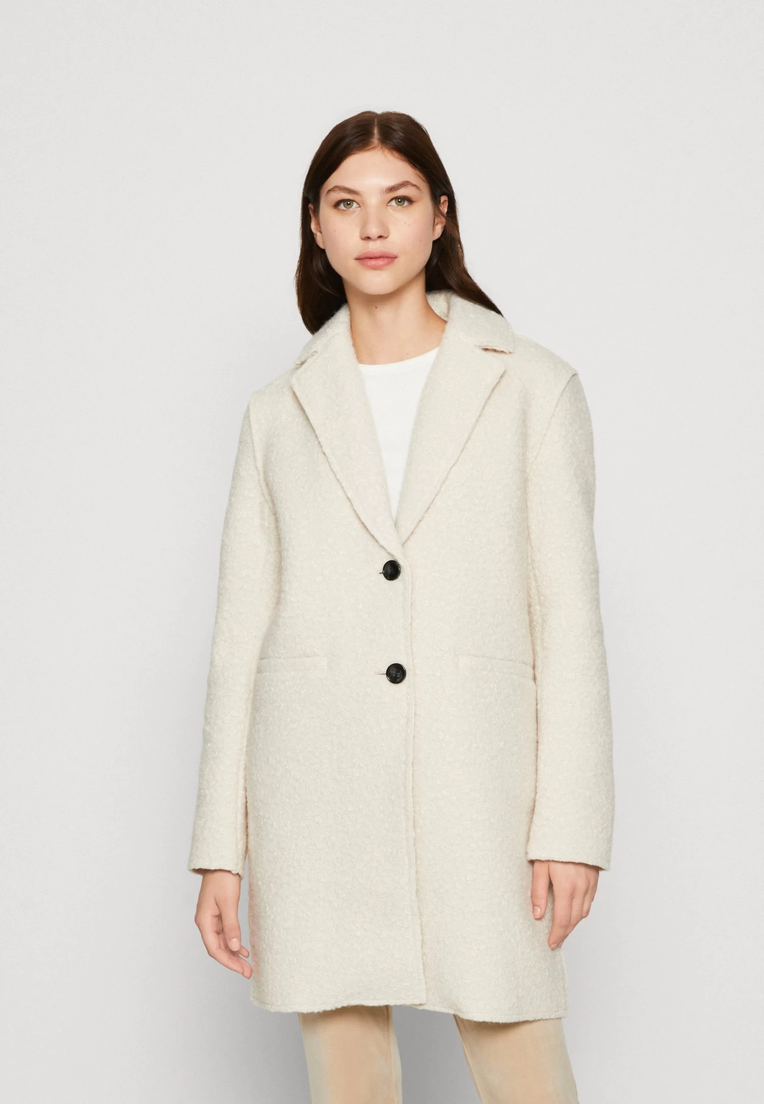 Even&Odd Cappotto CortoOff White Donna Cappotti EV421U038-A11