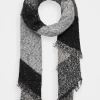 Even&Odd Sciarpa - Grey/Black