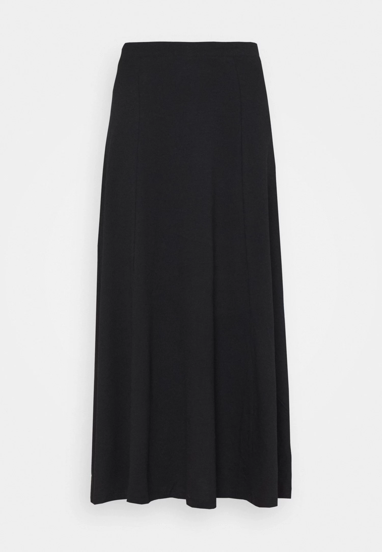 Even&Odd Basic Maxi Skirt - Gonna A Campana - Black - immagine 4