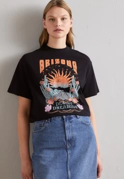 Even&Odd T-Shirt Con StampaBlack Donna T-shirt E Top EV421D26L-Q11