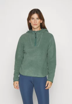 Felpa In PileDark Green Donna Felpe EV941F00S-M11