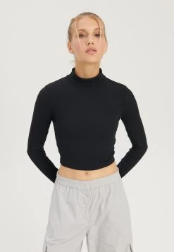 Even&Odd Maglietta A Manica LungaBlack Donna T-shirt E Top EV421D24N-Q11