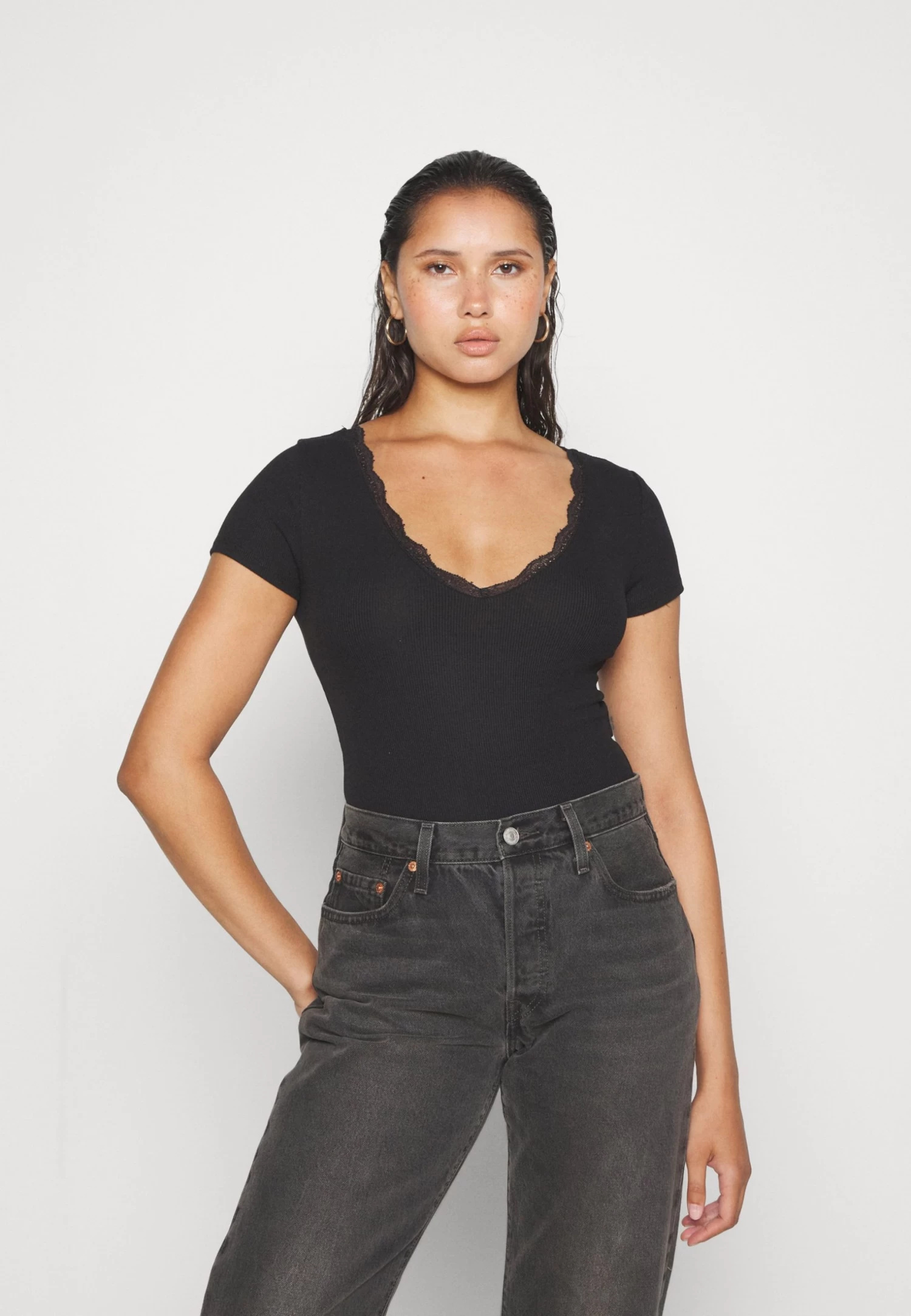 Even&Odd T-Shirt Con StampaBlack Donna T-shirt E Top EV421D26C-Q11 - immagine 3